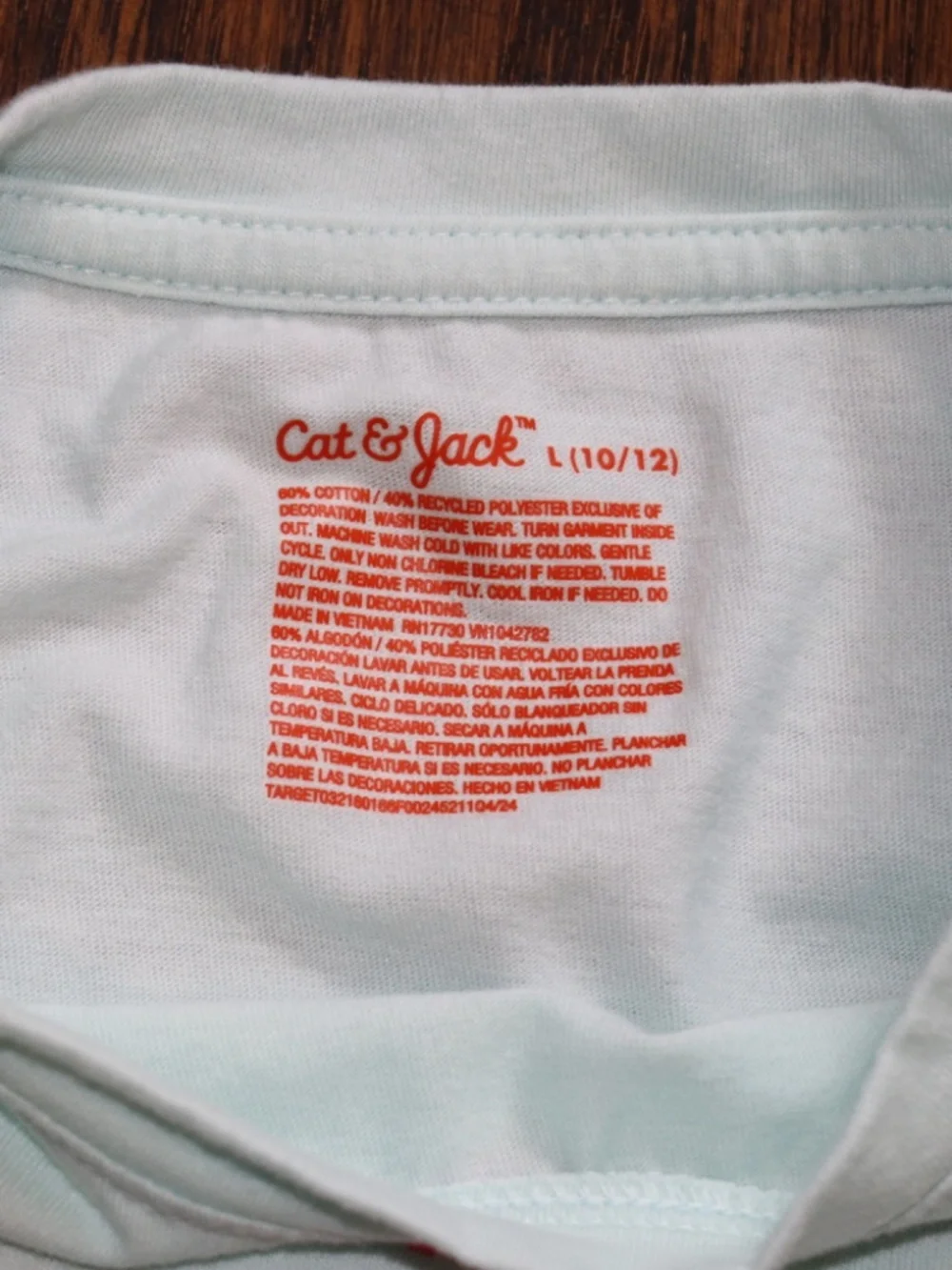 Girls Summer 4 pack T Shirts Size 10/11 & 10/12 CrewCuts/Cat & Jack - Picture 8 of 13